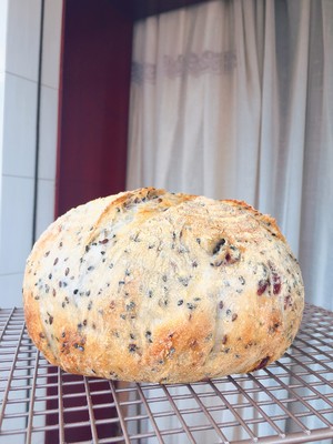 无糖无油杂籽欧包   制作方法