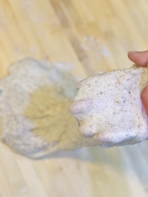 无油无糖全麦紫薯奶酪欧包