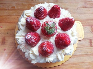 草莓芝士蛋糕  制作方法