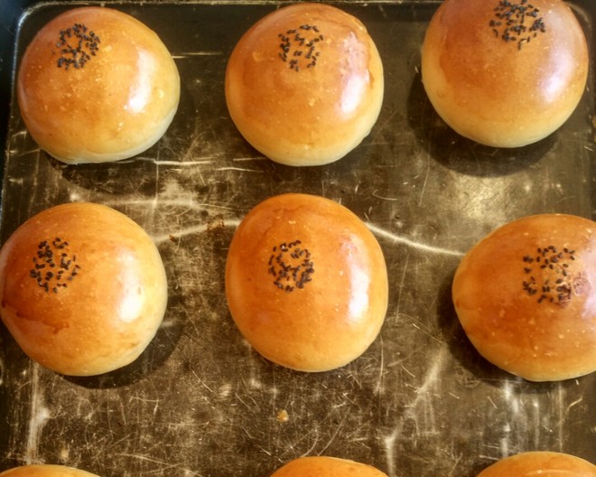 红豆餐包 制作方法