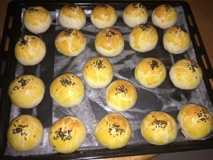 蛋黄酥  制作方法