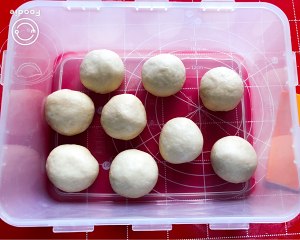 椰浆卡仕达馅小面包 制作方法