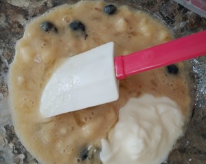 香蕉蓝莓爆浆蛋糕 制作方法