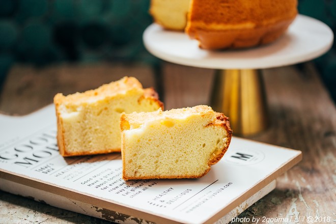 蜜桃戚风蛋糕，制作方法