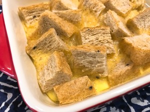 奶香吐司布丁 制作方法