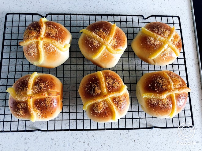 椰浆卡仕达馅小面包 制作方法