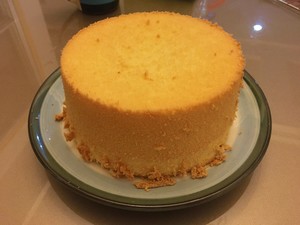 8寸戚风蛋糕 制作方法