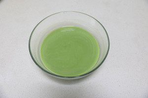 抹茶红豆毛巾卷  制作方法