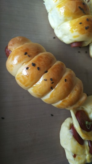 火腿小面包  制作方法