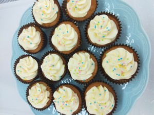 杏仁纸杯蛋糕 制作方法