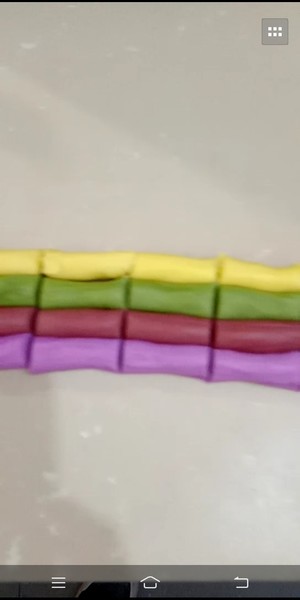 彩色螺纹酥  制作方法