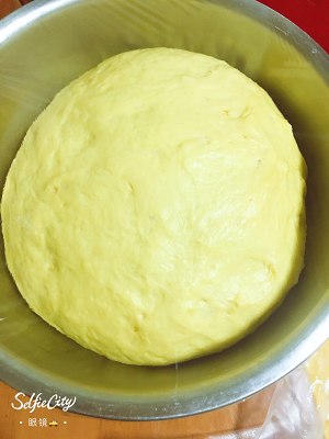 南瓜?红豆面包  制作方法