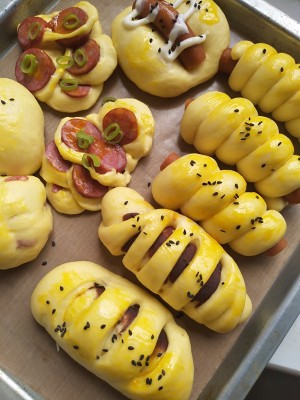 火腿小面包  制作方法