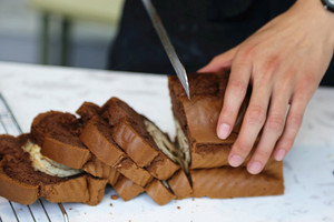 黑钻土司 制作方法