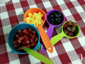 数字水果蛋糕 制作方法