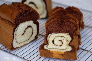 黑钻土司 制作方法