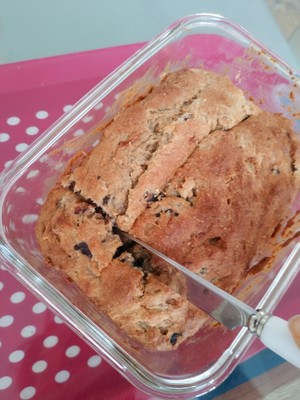 香蕉蓝莓爆浆蛋糕 制作方法