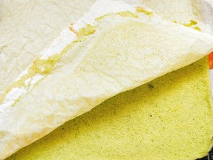 菠菜蛋糕卷 制作方法