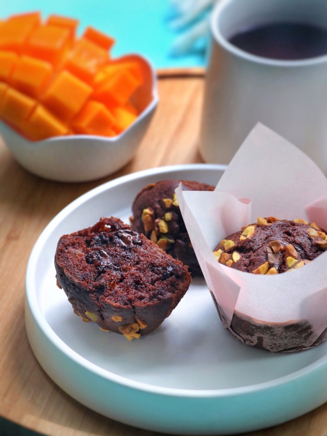 香蕉巧克力马芬 制作方法