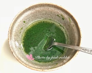 菠菜汁戚风 制作方法