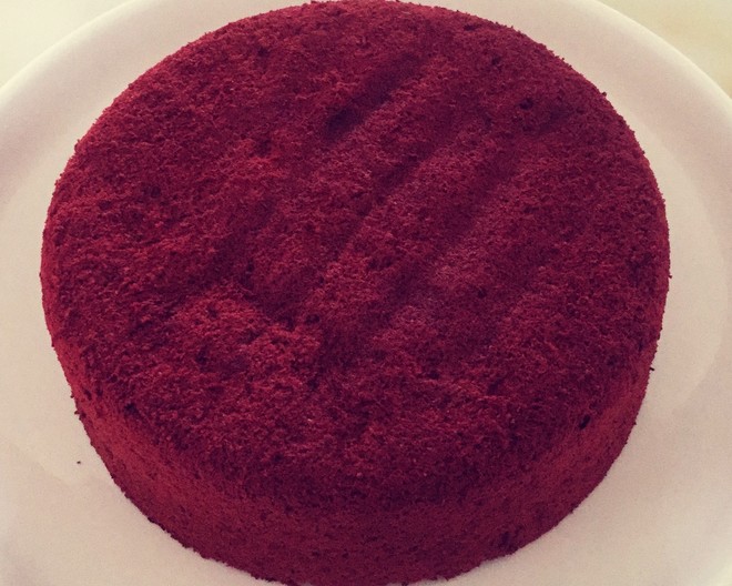 8寸红丝绒蛋糕 制作方法