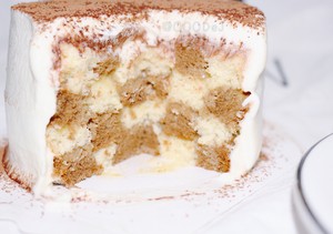 超好看棋格蛋糕！  制作方法