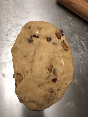 红糖大枣核桃吐司  制作方法