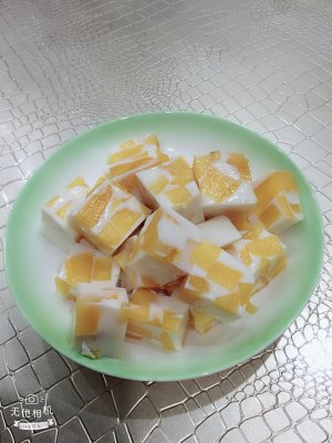 芒果牛奶布丁 制作方法