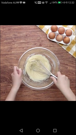 台湾风 现烤蛋糕 制作方法