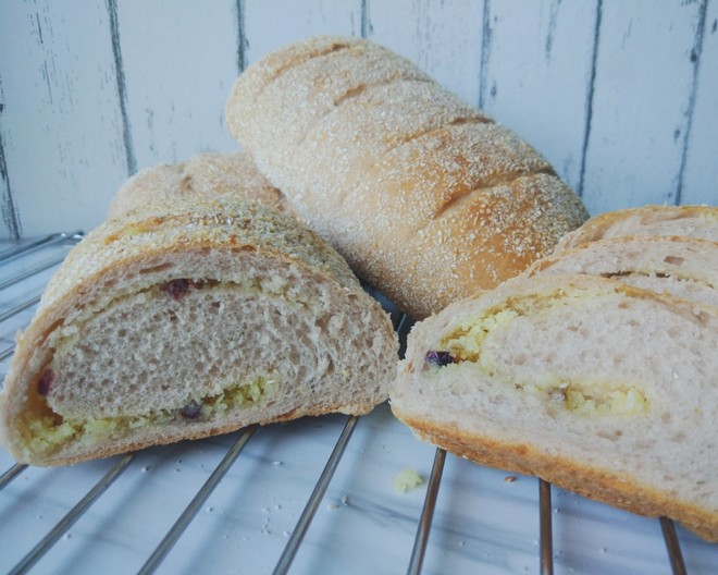 红酒椰香（软欧面包）  制作方法