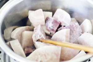 芋泥肉松吐司  制作方法