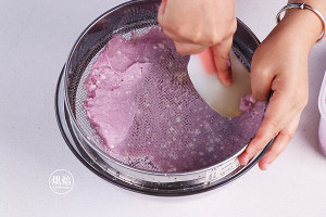 仿火遍台湾不二家的芋头蛋糕(杏仁粉版) 制作方法