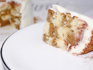 超好看棋格蛋糕！  制作方法