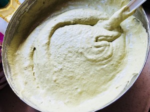 抹茶红豆戚风蛋糕 制作方法