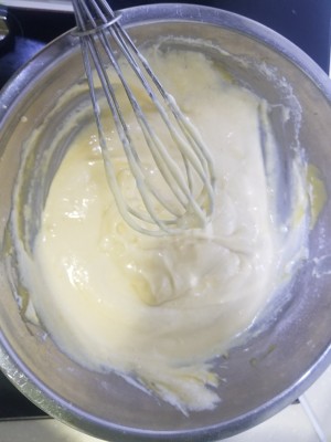 黑芝麻酱戚风蛋糕 制作方法