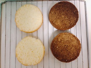 超好看棋格蛋糕！  制作方法