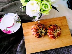 豆沙圈圈包 制作方法