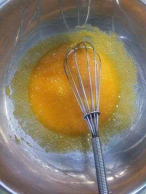 黑芝麻酱戚风蛋糕 制作方法