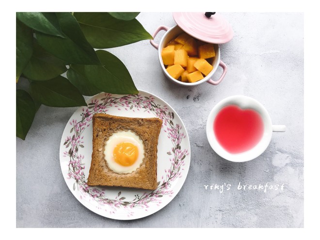 芝士太阳蛋吐司  制作方法