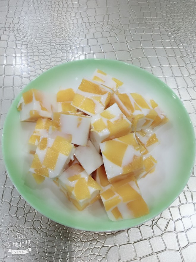 芒果牛奶布丁 制作方法