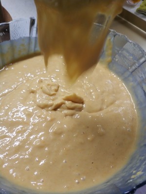 香蕉核桃酸奶糕 制作方法