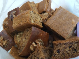 香蕉核桃酸奶糕 制作方法