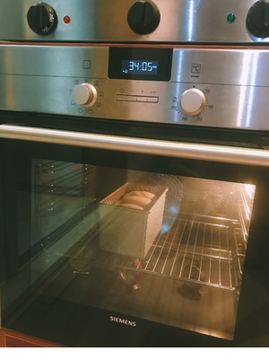 全麦吐司（适合做三明治）  制作方法