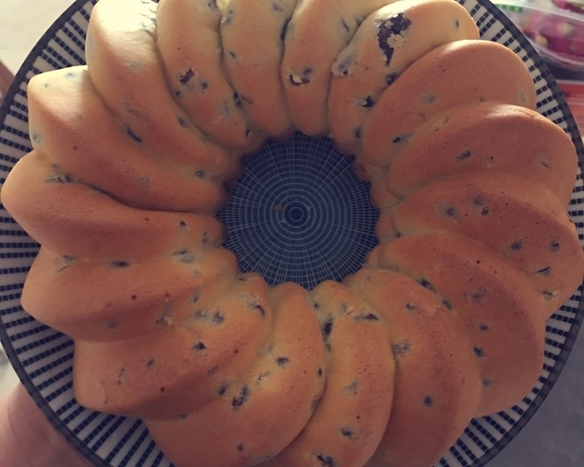 8寸蜜豆萨瓦林蛋糕（低糖低油版）  制作方法