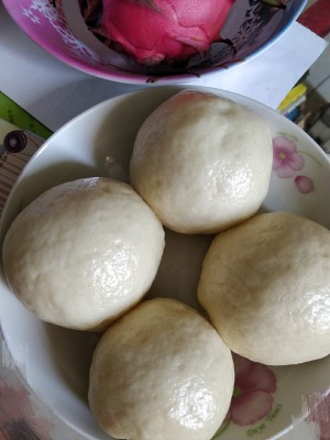 简单美味的炼奶紫薯包 制作方法