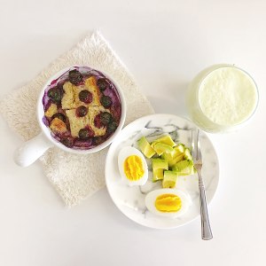 爆浆蓝莓吐司布丁 制作方法