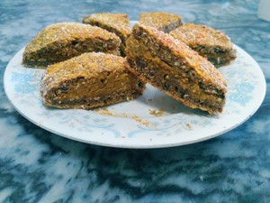 亚麻籽夹心司康（无油）  制作方法