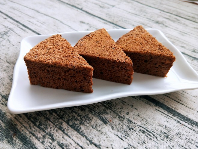 蒸蛋糕(可可味) 制作方法