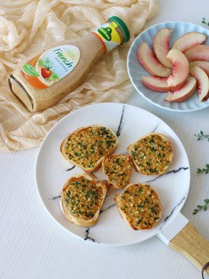 蒜香法棍片 制作方法