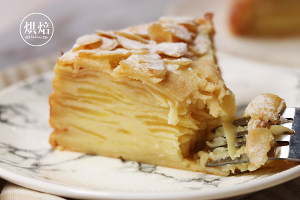 柔软奇妙的苹果隐形蛋糕 制作方法